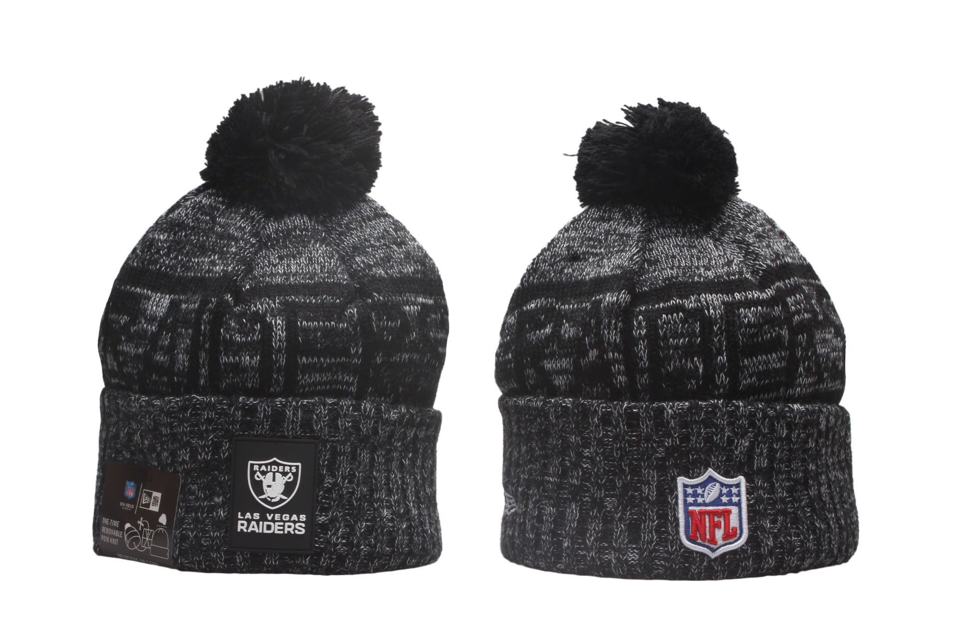 2025 NFL Oakland Raiders Hat beanie style 011->->Sports Caps